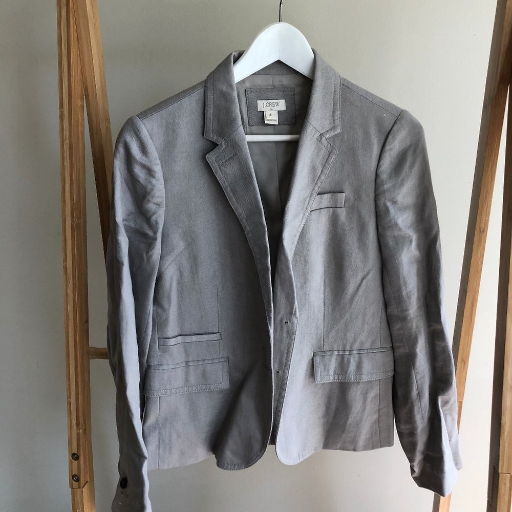 J. Crew Linen Blazer